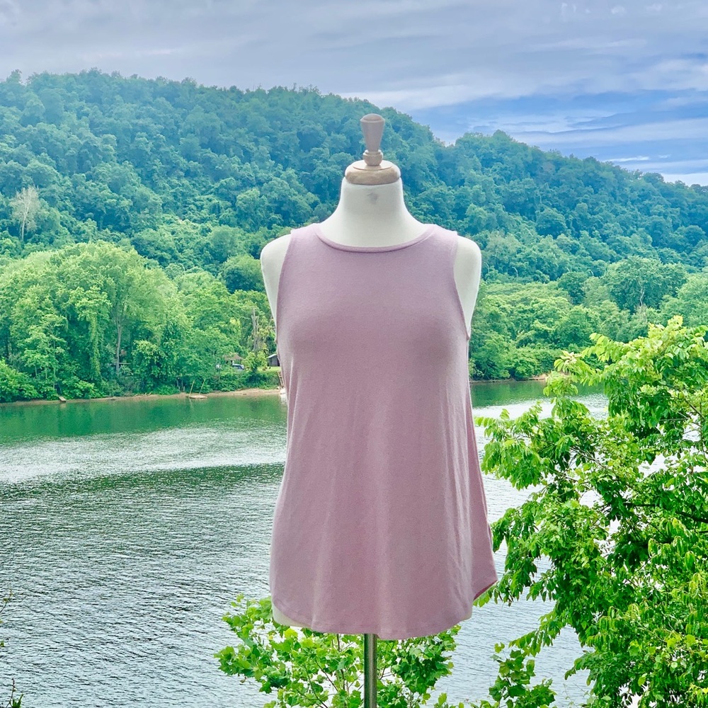 Causal Loose Pink Tank